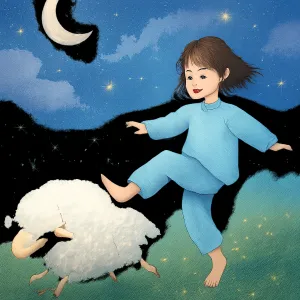 풀을 뜯고 있는 양을 발로 찬 꿈 [꿈해몽]