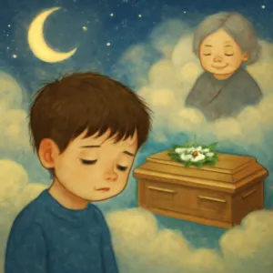 남동생이 할머니가 돌아가셨다고 관이보였다 [꿈해몽]