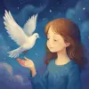 하얀새가 나하태와서 앉는꿈 [꿈해몽]