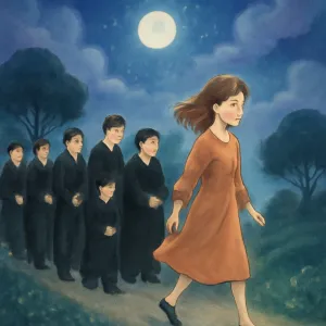 상복을입은사람들이줄지어가고있는곳을내가지나가는꿈 [꿈해몽]