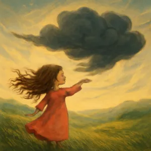 바람에 먹구름이 떠다닌 꿈 [꿈해몽]