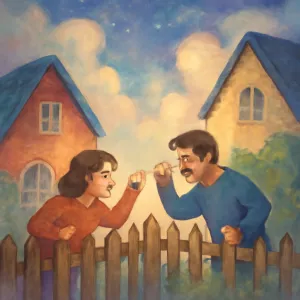 앞집과  건축경계를 내집경계선 을 넘어서 말다뚬 [꿈해몽]