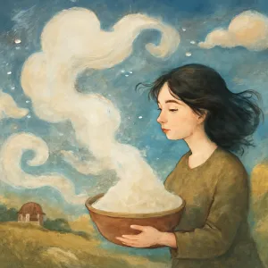 밀가루가 바람에 날린 꿈 [꿈해몽]