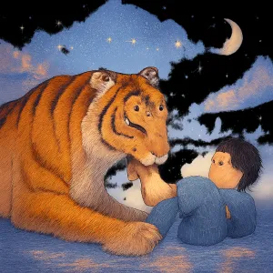 호랑이한테 발을 물린 꿈 [꿈해몽]