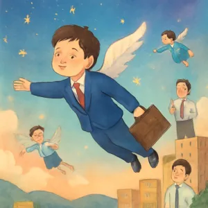 자유롭게 내가가고싶은곳을 마음대로 날아다니고 직장동료들도아고 날아다녀요 동료들이 날자랑스럽게봐요 [꿈해몽]