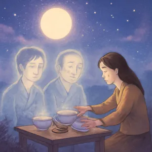 죽은 형과 죽은  아버지한테  밥을  차례주었다
아버지는  밥이 없어서  찬밥을 드렸다 [꿈해몽]