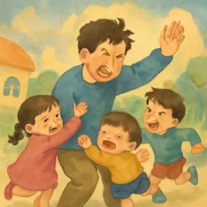 어린이집에서 어떤 아이들이 달려들어서 내가 아이들을 때리는 꿈 [꿈해몽]