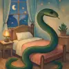 안방에 안방을 가상 사례 가상 자리에 커다란 뱀이 한 마리가 있었는데 보이지 않네. 무슨 꿈일까? [꿈해몽]