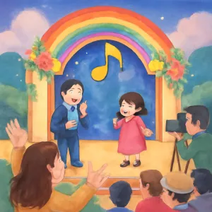 꿈에서여행중에 전국노래자랑촬영하는곳이였어요 딸도출연하고 노랫소리들으면구경하는꿈 [꿈해몽]