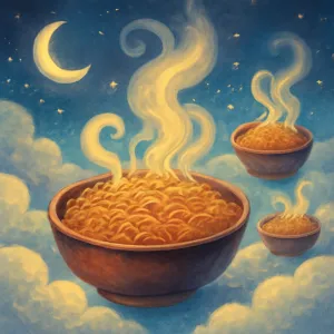 라면 세 개를 끓였는데 세 개 다 불었다. [꿈해몽]