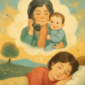 

낮에 꿈에서 돌아가신 친정 어머님 전화오셔서 니아들 내 데리고 있다라고 하셨다
 [꿈해몽]