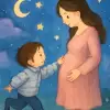 은색 잠바를 입고 꼬마야 꼬마야를 하고 바로 달려가면 임신을 했는지 안 했는지 알 수 있었는데 내가 임신했다고 했다 [꿈해몽]