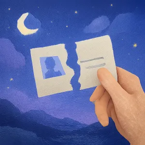 찢어진 명함을 받은 꿈 [꿈해몽]