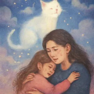 15년 기르던 고양이가 죽고 49재가 되었는데, 전날 목소리가 더이상 기억이 안난다고 울었더니 방금 꿈에 나와서 야옹거리며 울었어요. 그걸 보고 엄마랑 껴안고 이제 놓아주자고 우는 꿈이었어요. [꿈해몽]