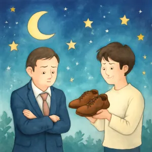 내가 직장 상사한테 신발을 사줬는데 안 신는다고 함 [꿈해몽]
