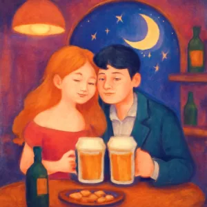 술집에서 아가씨와 껴안고 술마신꿈 [꿈해몽]