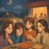 김보민,김수아,하지현, 나는 택시타고 분식집으로 간다. 난 유튜브에 연기관련 레슨 영상, 옷 영상 보고나서 김수아가 엄마없냐고 무례하게 물어서 꾹 참고, 고개만 끄덕였다. 김수아가 에스파노래듣고 울었다고 하자 우린 의아한다. 에스파 노래는 당당한 파워풀한 노래인데 왜 울어? 라는 생각이 들었지만 눈치없는 김보민이 왜 우냐고 코치코치 캐물어서 내가 사람마다 다른거라고 왜 존중 못하냐고 화내고 분식집에 도착한다. 손님은 바글바글해 자리잡고 앉았는데 막내숙모가 우리테이블에 떡볶이,미역국,궁중떡볶이,김치를 식판채 내뚜었다.  [꿈해몽]