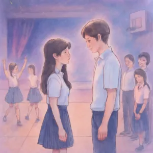 중학교에서 무대? 춤을 단체로 추는걸 연습하고 있었는데 갑자기 잘생긴 남자애가 나한테 관심을 표하고 엄청 잘해주고 실전에서도 나한테 좋아한다고 그러고 애들중 민정이가 야 쟤네들 키차이 나는거 봐 라고 해서 조금 부끄러웠다 그리고 전에는 그정도로 친하지 않던 남자애들이 나한테 가까히 다가왔다 [꿈해몽]