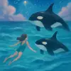 바다에서 수영하는데 범고래 2마리를 마주친 꿈 [꿈해몽]