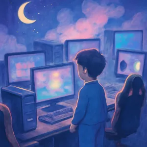컴퓨터 게임 방에 간 꿈 [꿈해몽]