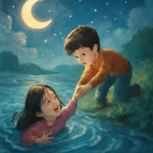 물에 빠진 친척을 구해준 꿈 [꿈해몽]