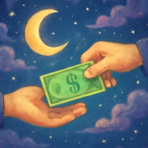 달러를 건네다 [꿈해몽]