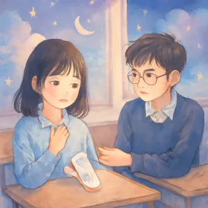 학교에서 옆자리친구가 너 어디 불편해라고 물어보길래 괜찮다고 대답을하는데 갑자기 손에 생리대를 지어주웠다. [꿈해몽]