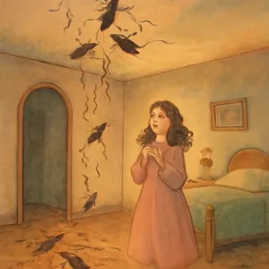 이모집에갔는데 집 천정   바닦에서  구데기 바퀴벌래 나오는꿈 [꿈해몽]