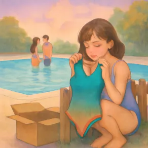 수영장에서 수영을하기위해 수영복을 꺼냈다.
테무에서 산 수영복을 입아봤는데 왼쪽이 너무 파여있어서 바로 울타리?밑으로 숨어버렸다,수영장에는 한 커플이 있었음
바로 반품하려고봤지만 불가능했다 [꿈해몽]