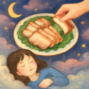 꿈에서 보쌈을 먹었는데 내기 좋아하는 부위만 골라먹음 [꿈해몽]