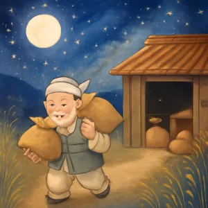 조상이 창고에서 곡식을 나른 꿈 [꿈해몽]