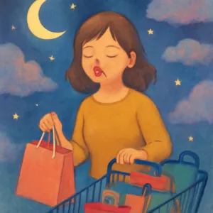쇼핑하다가 코피가 두번 터짐 [꿈해몽]