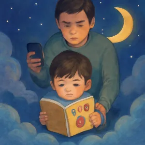 아빠가 폰 그만하고 공부 하라고 일본어 책 사준 꾸 [꿈해몽]