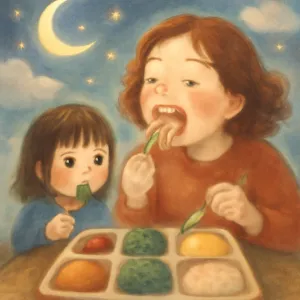 엄마와 급식처럼 5가지음식을담고
같이먹는데 엄마가 허겁지겁먹고
나는한입만 먹는꿈 [꿈해몽]