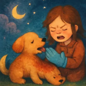 키우는 강아지에게 한쪽 손가락을 물게하고 장갑으로 빗질 해주는 꿈. 강아지 등이 익어 있었는데 조금 먹었음. 
강아지가 성질을 내며 나를 계속 뭄. [꿈해몽]