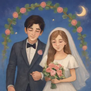 사랑을 무셔워하는 내가 연예인을 닮은 사람과 결혼을하여 눈물을 흘리는 꿈,마지막에는 행진하면서 꿈이 끝이남. [꿈해몽]