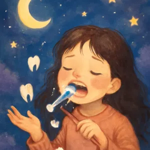 양치를 하다가 너무 세게 칫솔질을 했는지 아래 이빨들이 다 떨어지려고 해 그러다가 이빨 2개가 빠졌고 하나는 목구멍에 들어갈 뻔했는데 내가 뱉었어.

 [꿈해몽]