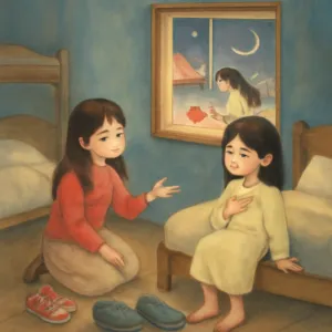 수련회 같은 곳에 가서 친구랑 같이 방 같이 쓰는 애들의 신발정리를 하다가 어떤 친구의 신발이 없는 걸 보고 신발 어디 있냐고 물어봤더니 자신도 모른다며 엄마가 가져간 것 같다고 얘기한 꿈 [꿈해몽]