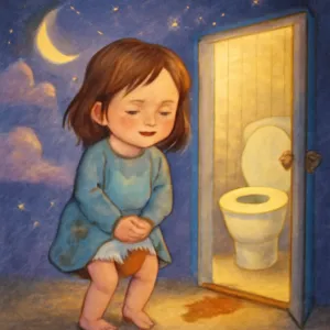 화장실가려던중 급해서 문턱에 설사를 하고 팬티에도 많이 묻었음 [꿈해몽]