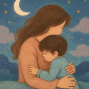 얼굴은 안보이는데 엄마라고 하고 몸을 누르고있었다 [꿈해몽]