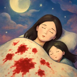 어머니이불에피가묻은꿈 [꿈해몽]