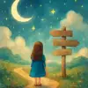 길을 가다가 이정표 앞에 선 꿈 [꿈해몽]