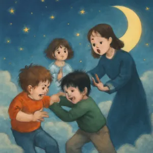 친구들이 서로 때리고 나는뒤에 보고 선생님이 말리는 꿈 [꿈해몽]
