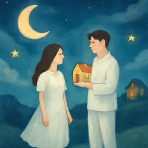 아늘사람이 집을 팔아달라고함 근데 두분이 흰옷을 입고있었음 [꿈해몽]