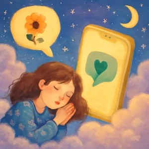 관심이 있는 사람에게 카톡이 오는꿈 [꿈해몽]