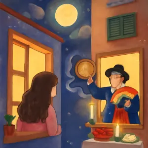 우리집 창문에서 옆건물 창문쪽에서 무당이 굿하는꿈 [꿈해몽]