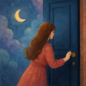 집현관문에 여자가 들어올려고하는데 끝내 못들어옴 [꿈해몽]