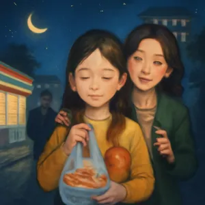 살인자 같은 사람들이 나타나서 상가 건물과 학교를 해집고 다니는데 다행히 집주변으로 아는 언니와 같이 도망쳤는데 밤이 되어서 언니가 맛있는거 사먹으라고 해서 편의점에 가서 엽떡과 내가 좋아하는 빵을 샀는데 언니를 아는 어떤 사람이 날 의심하다가 의심이 풀려서 집으로 가서 엄마가 준 된장찌개를 아주 맛있게 먹은 꿈 [꿈해몽]
