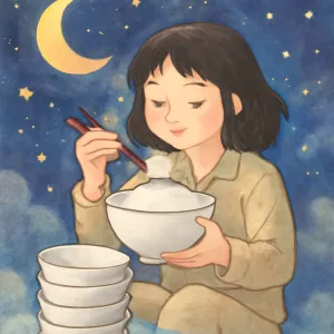 아는 지인이 밥그릇을 많이 비우는 꿈 [꿈해몽]