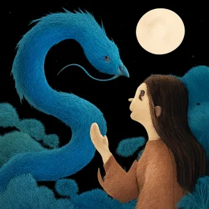 청색 구렁이를 본 꿈 [꿈해몽]